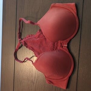 Victoria's Secret Body By Victoria Racerback Demi Front Closure Bra Size 32D